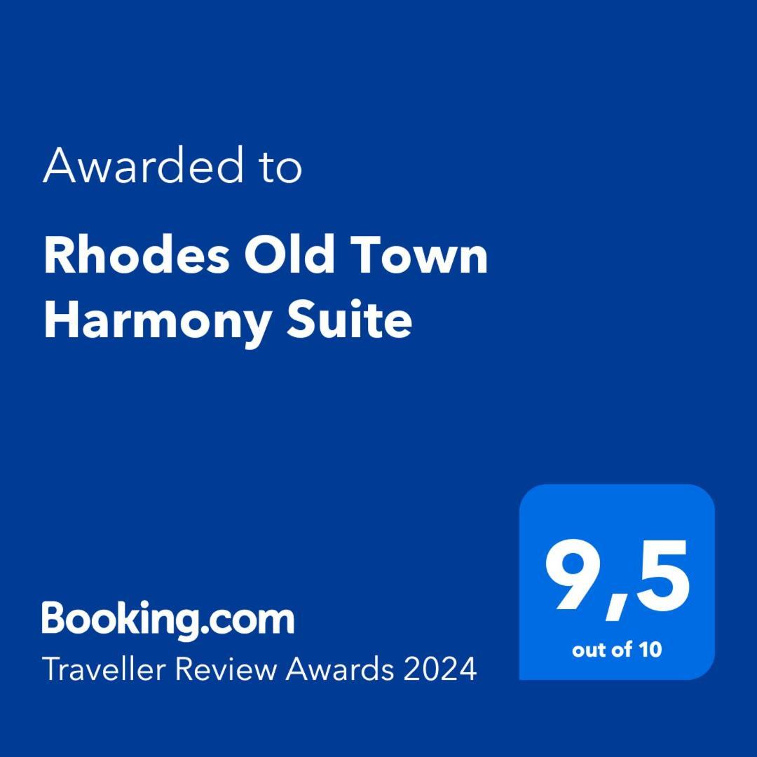 Rhodes Old Town Harmony Suite Rhodes City ภายนอก รูปภาพ
